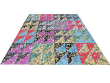 8 PCS Fat Quarters Fabric Bundles 18" x 22" Cotton Quilting Fabric for Sewing Mask &Patchwork Quilt