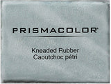 Prismacolor Premier Kneaded, ArtGum and Plastic Erasers, 3 Pack