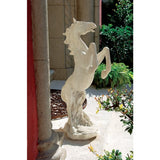 Design Toscano JE111291 Majestic Mustang Horse Statue,ancient ivory