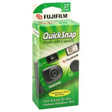 Fujifilm QuickSnap Flash 400 Disposable 35mm Camera (3 Pack) Bonus Hand Strap + Quality Photo Microfiber Cloth