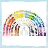 Premium Rainbow Color Embroidery Floss - Cross Stitch Threads - Friendship Bracelets Floss - Crafts
