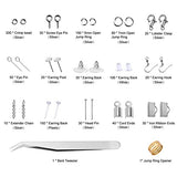 Paxcoo Jewelry Making Supplies - Jewelry Findings Accessories and Beading Wires for Jewelry Repair