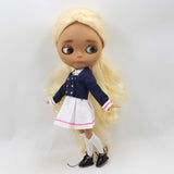 Original Doll Clohtes Outfit, Old School Uniform(Coat + Dress + Stocking) , Doll Dress Up for 1/6 12inch Doll or ICY Doll- Fortune Days(YW-YF011)