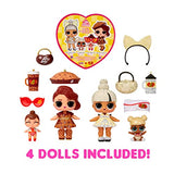 L.O.L. Surprise! Loves Mini Sweets Deluxe Series 2 with 4 Dolls, Accessories, Limited Edition Dolls, Candy Theme, Jelly Belly Theme, Collectible Dolls- Great Gift for Girls Age 4+