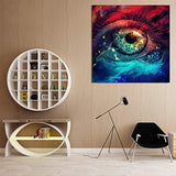 Diamond Painting Kits, Diamond Art for Adults & Kids, DIY 5D Round Full Drill Paint with Diamonds for Home Wall Decor -Storm Eye 12" X 12"