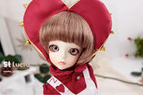 St. Lucia in Red, GEM of Doll BJD Doll 27.5CM Dollfie / 100% Custom-made / Full Set Doll