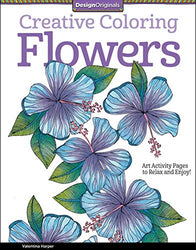 Creative Coloring Flowers: Art Activity Pages to Relax and Enjoy! (Design Originals)