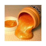 Golden Heavy Body Iridescent Acrylics - Iridescent Bright Gold Fine - 16oz Jar