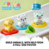 LEGO DUPLO My First Bath Time Fun: Floating Animal Train 10965 Building Toy for Preschool Kids Aged 18 Months and up (14 Pieces)