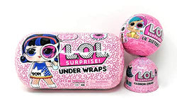 L.O.L. Surprise! Under Wraps Eye Spy Series 4-1 Bundle with LOL Lil Sister Wave 2 and Fashion Crush