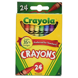 Crayola Crayons 24 Count Box- (6-pack)