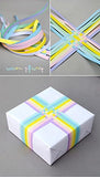 Polka Dot Ribbon for Crafts - Hipgirl 40 Yards 3/8" Grosgrain Ribbon Set For Gift Wrapping