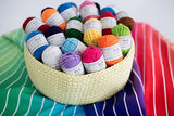 Mira Handcrafts 20 Acrylic Yarn Bonbons - 438 Yards Multicolor Yarn in Total – Great Crochet and