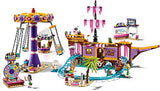 LEGO Friends Heartlake City Amusement Pier 41375 Toy Rollercoaster Building Kit with Mini Dolls and Toy Dolphin, Build and Play Set Includes Toy Carousel, Ticket Kiosk and More (1,251 Pieces)