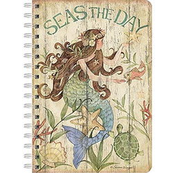 LANG - Spiral Journal - "Seas The Day", Artwork by Susan Winget - 240 ruled page, 6" x 8.25"