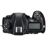 Nikon D850 FX-Format Full Frame Digital SLR DSLR WiFi 4K Camera Body + Battery Grip Power Bundle with Deco Gear Photography Case Bag + 64GB Card + Compact Tripod + Software & Accessories