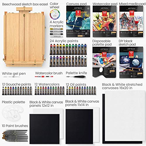 Shop Arteza Mixed Media Art Set, Portable Art at Artsy Sister.