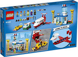 LEGO City Central Airport 60261 Building Toy, with Passenger Charter Plane, Airport Building, Fuel Tanker, Baggage Truck, Cargo and 6 Minifigures, Great Gift for Kids (286 Pieces)