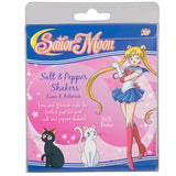 Sailor Moon Ceramic Salt and Pepper Shakers - Luna and Artemis Set For Your Kitchen