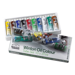 Winsor & Newton 1490619 Winton Oil Color 10-Tube Set, 37ml