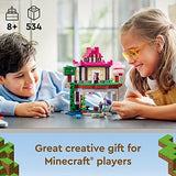 LEGO Minecraft The Training Grounds 21183 Building Kit; Minecraft House Dojo and Cave Toy with Iconic Characters – a Ninja, Rogue, Skeleton and a Bat; Great Gift for Kids Aged 8+ (537 Pieces)