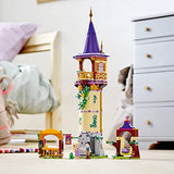 LEGO 43187 Disney Princess Rapunzel’s Tower Castle Playset with 2 Mini Dolls from Tangled Movie