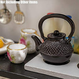 Odoria 1:12 Miniature Teapot Tea Kettle Dollhouse Kitchen Food Accessories