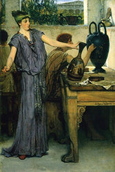 ArtParisienne Pottery Painting Lawrence Alma-Tadema 24x36-inch Paper Giclée Print