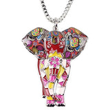 BONSNY Signature Africa Wildlife Collection SUNRISE Jungle Safari Wild Elephant Large Statement