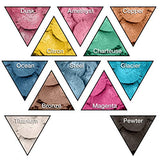 25 Pack Mica Pigment Powder for Epoxy, Lip Gloss, Slime, and Soap Making, 25 Colors, Extra-Large 10g Bags, Cosmetic Grade Powdered Mica for Resin Art, Bath Bombs, Soap Dye, Candles (250g / 8.8oz)