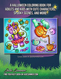 Cute and Spooky: A Halloween Coloring Book for Adults and Kids with Cute Characters, Spooky Scenes, and More!