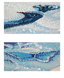 Diamond Painting Full Drill Beautiful Peacock DIY Arts Craft for Home Wall Decor (45 x 80 cm)