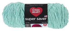 RED HEART Super Saver Yarn, Minty, E300.0520