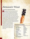 Compendium of Wooden Wand Making Techniques: Mastering the Enchanting Art of Carving, Turning, and Scrolling Wands (Fox Chapel Publishing) 20 Fantasy Designs, Step-by-Step Instructions, and Wood Guide