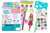 Make It Real - Fashion Design Sketchbook: Pretty Kitty. Cat Inspired Fashion Design Coloring Book for Girls. Includes Sketchbook, Stencils, Stickers and Fashion Design Guide