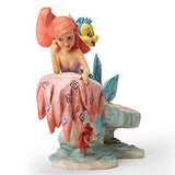 Disney Traditions by Jim Shore “The Little Mermaid” 25th Anniversary Stone Resin Figurine, 6.25”