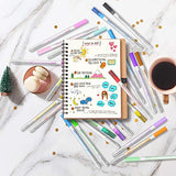 Gel Pens, Hethrone 60 Unique Colors Gel Pen Set for Adult Coloring Books Doodling Drawing Writing Bullet Journaling Scrapbook