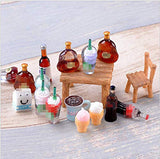 NWFashion Miniature Drinks Bottle (26pcs Mix)