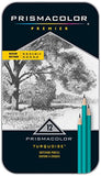 Prismacolor Premier Turquoise Graphite Sketching Pencils, Medium Leads, 12-Count