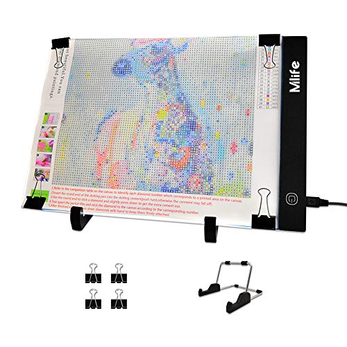 Diamond Painting A4 LED Light Pad - Dimmable Light Board Kit