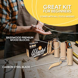 Wood Carving Kit for Beginners, Whittling Kit for Beginners, Whittling Kit, Woodworking Kits for Adults, DIY Kits for Adults, Crafts for Men, Wood Carving Kit for Kids Ages 8-12, Wood Carving Kits