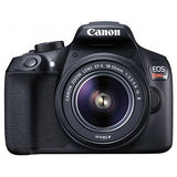 Canon EOS Rebel T6 Digital SLR Camera + EF-S 18-55mm f/3.5-5.6 IS II Lens + EF 75-300mm f/4-5.6 III