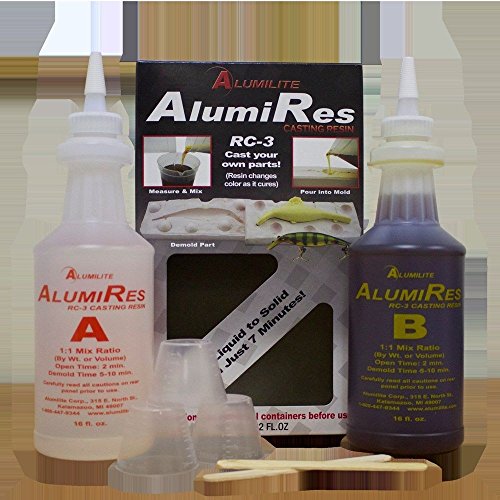 Alumilite AlumiRes (RC-3) Tan Casting Resin 32 OZ