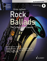 Rock Ballads: Alto Saxophone and Piano: The 14 Best Rock Classics (Schott Saxophone Lounge)