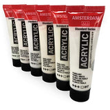 Royal Talens - Amsterdam All Acrylics Paints - 6 x 20ml Tubes - Pearl Set