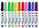 Giotto Be-Be Super Fibre Tip Pens Pack Of 12 Washable Childrens Art