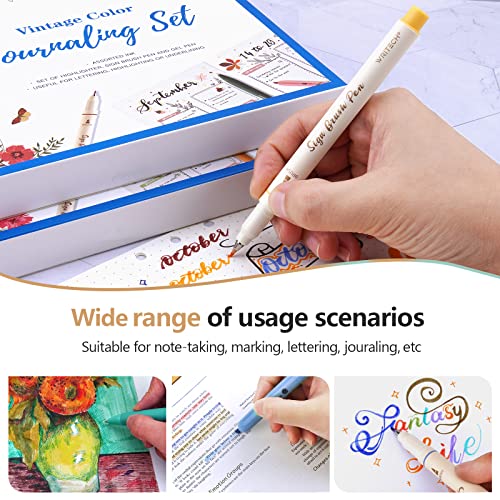 WRITECH RNAB093GG48BP writech journaling kit, gel ink pens