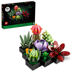 LEGO Succulents 10309 Plant Decor Building Set for Adults; Build a Succulents Display Piece for The Home or Office (771 Pieces)