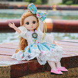 Tongina Gifts Fashion Casual Wear Doll Clothes for 1/6 12" to 36cm 14" BJD Dolls - Princess Style A