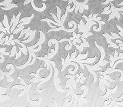 Lace Fabric Sequin Guipure Floral Beyonce 50 WHITE / 51" Wide / Sold by the yard